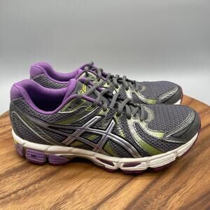 Asics Gel Exalt Shoes Womens Size 8.5 Gray Running Comfort Walking Gym Sneakers